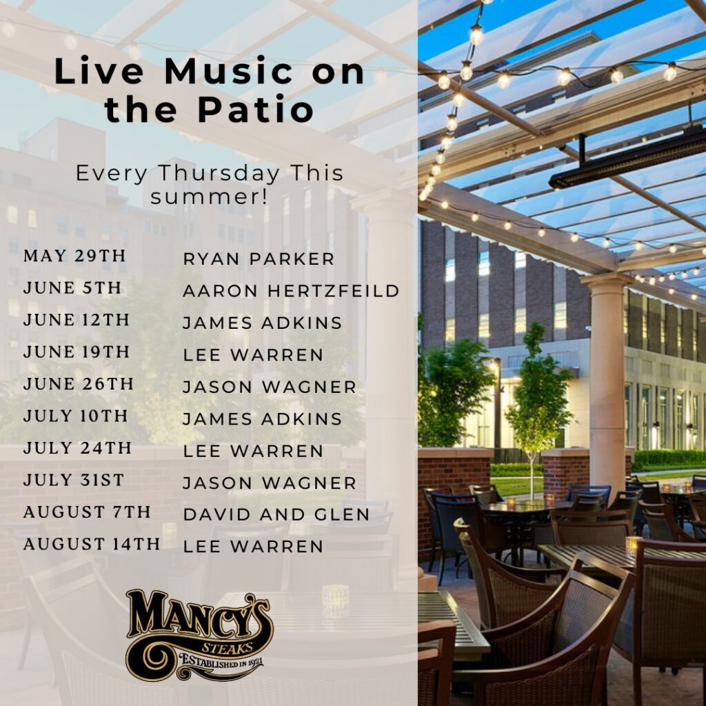 live music on mancys patio 